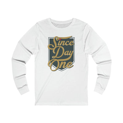 Long-sleeve "Since Day One" Vegas Golden Knights Fan Unisex Long Sleeve Shirt