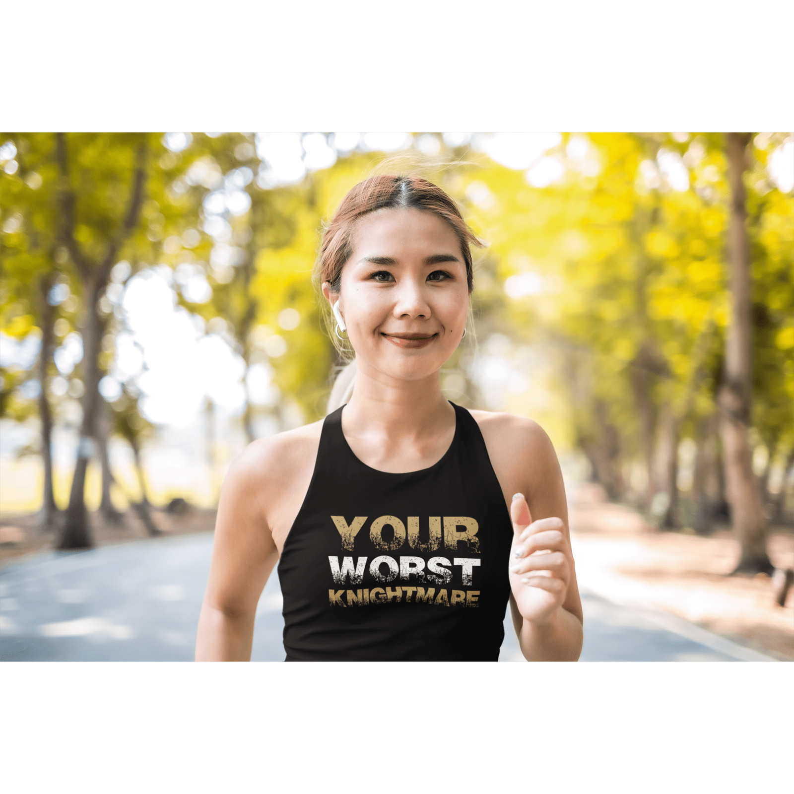 Tank Top "Your Worst Knightmare" Women's Ideal Racerback Tank Top