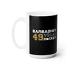 Mug Barbashev 49 Vegas Hockey Ceramic Coffee Mug In Black, 15oz