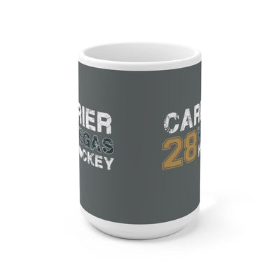 Mug Carrier 28 Vegas Hockey Ceramic Coffee Mug In Gray, 15oz