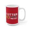 Mug Cotter 43 Vegas Hockey Ceramic Coffee Mug In Red, 15oz