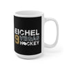 Mug Eichel 9 Vegas Hockey Ceramic Coffee Mug In Black, 15oz