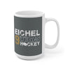 Mug Eichel 9 Vegas Hockey Ceramic Coffee Mug In Gray, 15oz