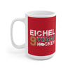 Mug Eichel 9 Vegas Hockey Ceramic Coffee Mug In Red, 15oz