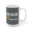 Mug Hague 14 Vegas Hockey Ceramic Coffee Mug In Gray, 15oz