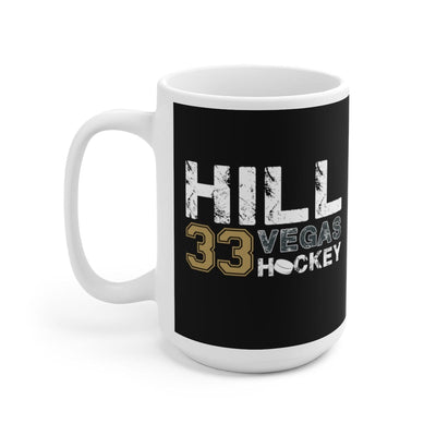 Mug Hill 33 Vegas Hockey Ceramic Coffee Mug In Black, 15oz