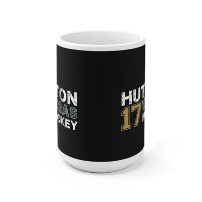 Mug Hutton 17 Vegas Hockey Ceramic Coffee Mug In Black, 15oz