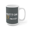 Mug Hutton 17 Vegas Hockey Ceramic Coffee Mug In Gray, 15oz