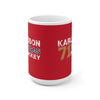 Mug Karlsson 71 Vegas Hockey Ceramic Coffee Mug In Red, 15oz