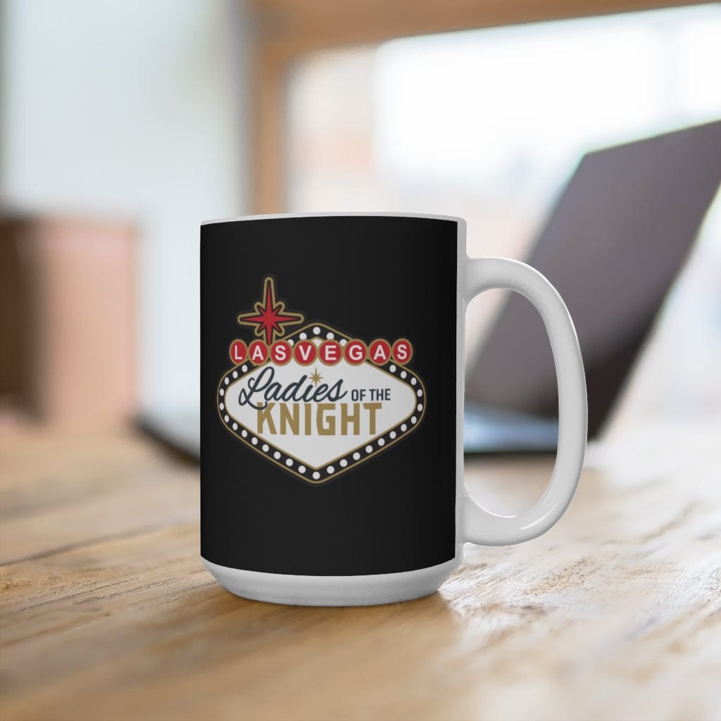 Mug Ladies Of The Knight Ceramic Coffee Mug In Black, 15oz