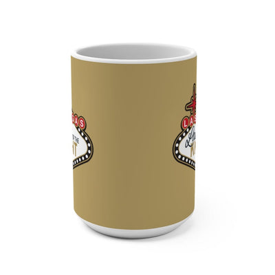 Mug Ladies Of The Knight Ceramic Coffee Mug In Gold, 15oz