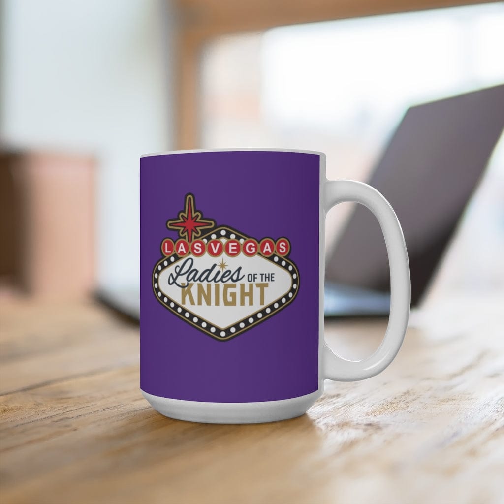 Mug Ladies Of The Knight Ceramic Coffee Mug In Purple, 15oz