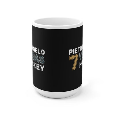 Mug Pietrangelo 7 Vegas Hockey Ceramic Coffee Mug In Black, 15oz