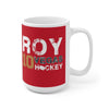 Mug Roy 10 Vegas Hockey Ceramic Coffee Mug In Red, 15oz