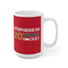 Mug Stephenson 20 Vegas Hockey Ceramic Coffee Mug In Red, 15oz
