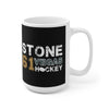 Mug Stone 61 Vegas Hockey Ceramic Coffee Mug In Black, 15oz