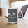 Mug Stone 61 Vegas Hockey Ceramic Coffee Mug In Gray, 15oz