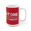 Mug Stone 61 Vegas Hockey Ceramic Coffee Mug In Red, 15oz