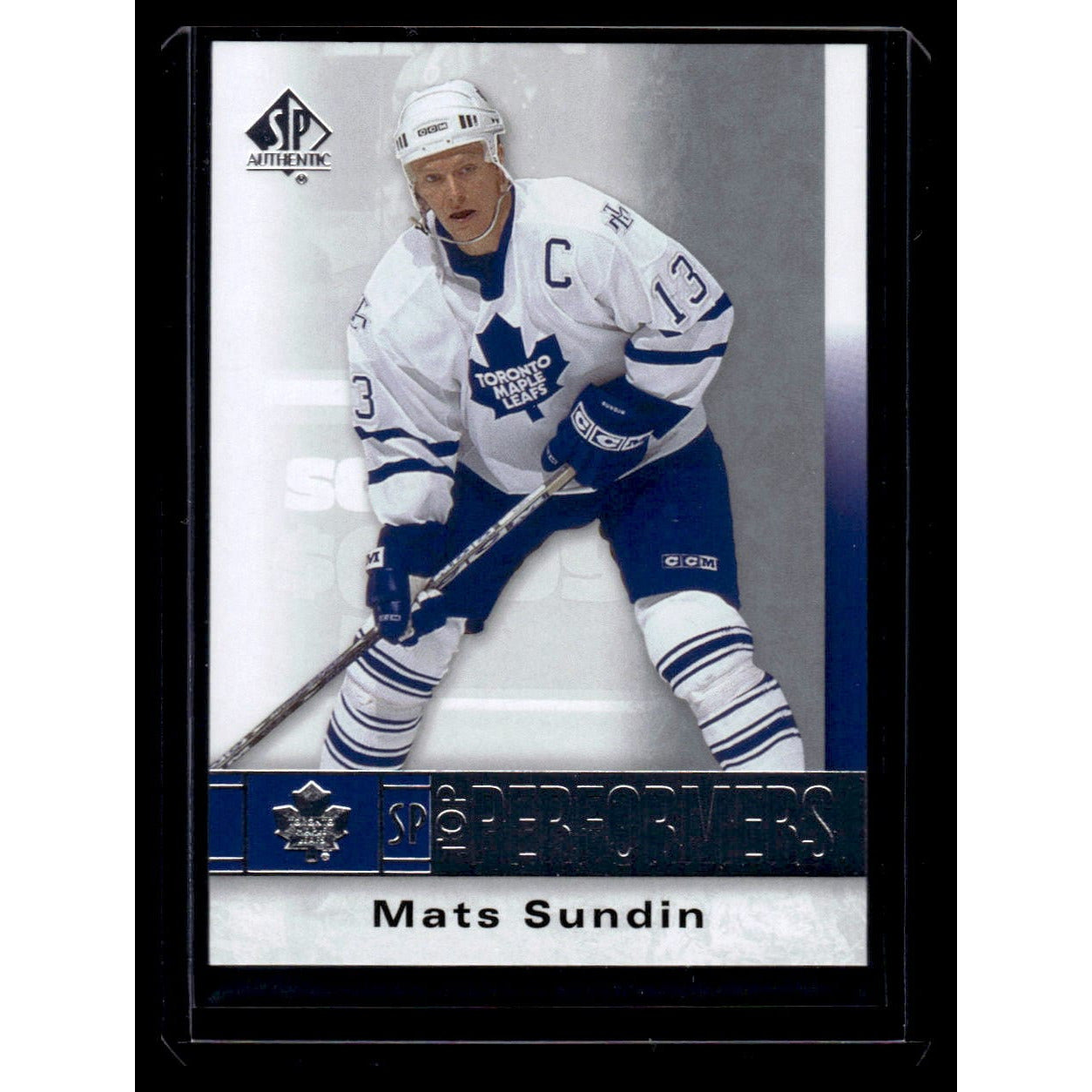 CARDS ✅ 2020 SP Authentic Mats Sundin  #TP-MS Toronto Maple Leafs