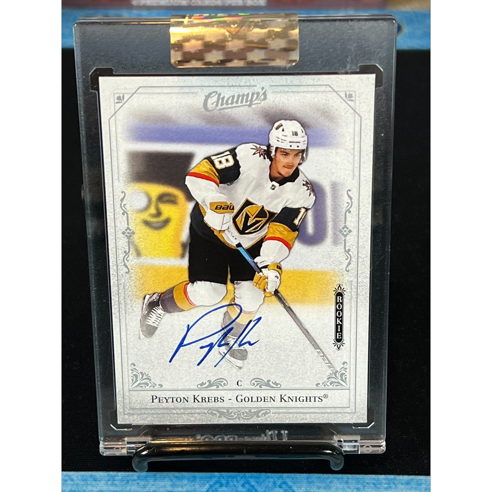 CARDS ✅ 2020 UD Champ's Peyton Krebs  #C-KR Vegas Golden Knights