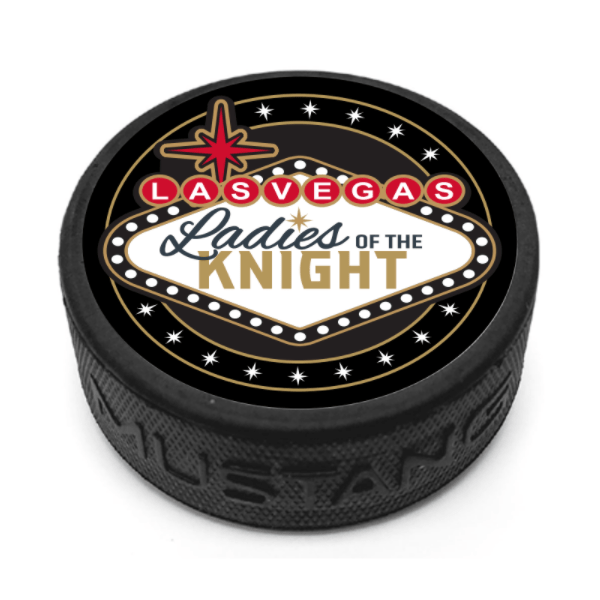 2021 Ladies Of The Knight Group Hockey Puck With 3D Texture BOGO Promo