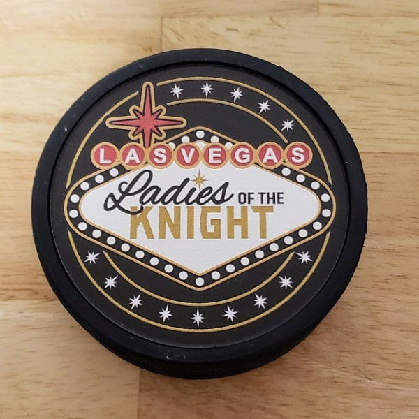 2021 Ladies Of The Knight Group Hockey Puck With 3D Texture