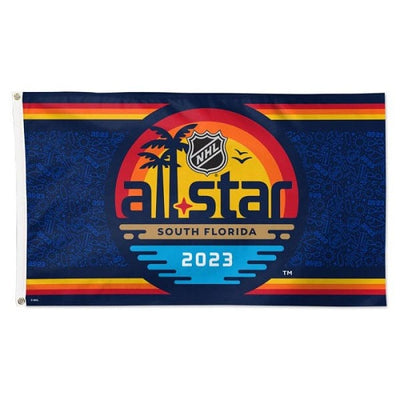 2023 NHL All-Star Game Deluxe Flag - Vegas Sports Shop