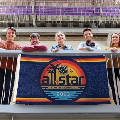2023 NHL All-Star Game Deluxe Flag