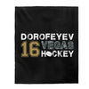 All Over Prints Dorofeyev 16 Vegas Hockey Velveteen Plush Blanket