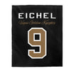All Over Prints Eichel 9 Vegas Golden Knights Velveteen Plush Blanket