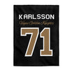 All Over Prints 60" × 80" Karlsson 71 Vegas Golden Knights Velveteen Plush Blanket