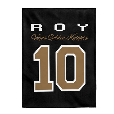 All Over Prints 60" × 80" Roy 10 Vegas Golden Knights Velveteen Plush Blanket