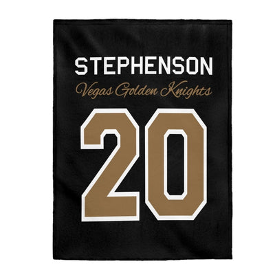All Over Prints 60" × 80" Stephenson 20 Vegas Golden Knights Velveteen Plush Blanket