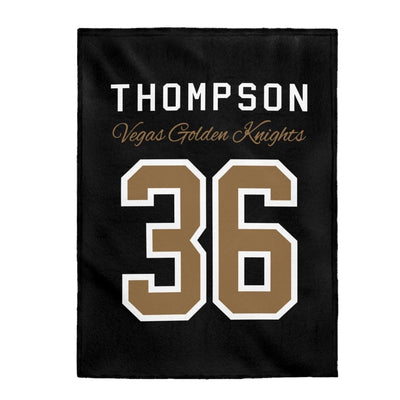 All Over Prints 60" × 80" Thompson 36 Vegas Golden Knights Velveteen Plush Blanket