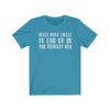 T-Shirt Aqua / S "Voted Most Likely" Unisex Jersey Tee