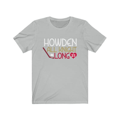 T-Shirt Ash / S Howden All Knight Long Unisex Jersey Tee