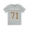T-Shirt Ash / S Karlsson 71 Unisex Jersey Tee