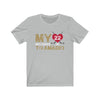 T-Shirt Ash / S My Heart Belongs To Amadio Unisex Jersey Tee