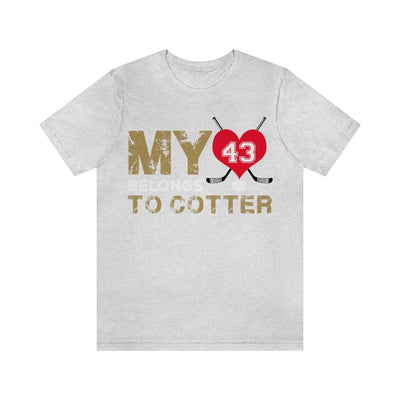 T-Shirt My Heart Belongs To Cotter Unisex Jersey Tee