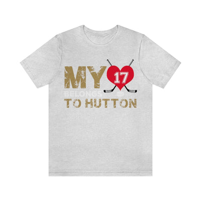 T-Shirt My Heart Belongs To Hutton Unisex Jersey Tee
