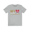 T-Shirt Ash / S My Heart Belongs To Stephenson Unisex Jersey Tee