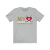 T-Shirt Ash / S My Heart Belongs To Whitecloud Unisex Jersey Tee