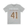 T-Shirt Ash / S Patrick 41 Unisex Jersey Tee