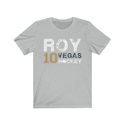 T-Shirt Ash / S Roy 10 Vegas Hockey Unisex Jersey Tee