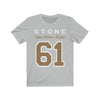 T-Shirt Ash / S Stone 61 Unisex Jersey Tee