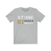 T-Shirt Ash / S Stone 61 Vegas Hockey Unisex Jersey Tee