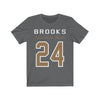 T-Shirt Asphalt / S Brooks 24 Unisex Jersey Tee