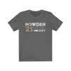 T-Shirt Asphalt / S Howden 21 Vegas Hockey Unisex Jersey Tee