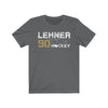 T-Shirt Asphalt / S Lehner 90 Vegas Unisex Hockey Jersey Tee