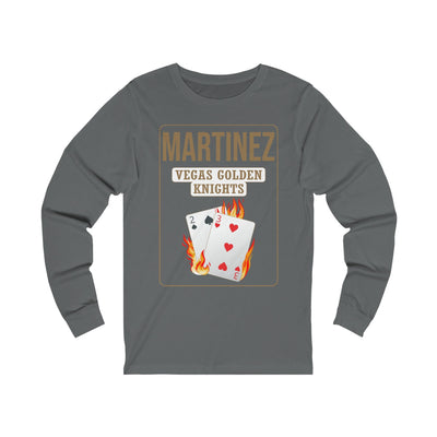 Long-sleeve Martinez 23 Poker Cards Unisex Jersey Long Sleeve Shirt